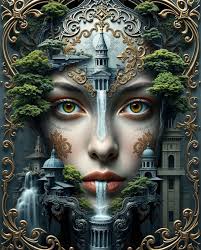 There is such detailed features in the face