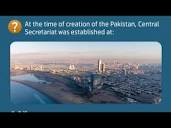 At the time of creation of the Pakistan, Central Secretariat was ...