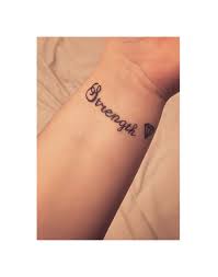Tattoo Idea Strength Diamond Unbreakable Wrist Tattoo Tattoos Tattoo Quotes Wrist