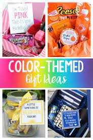 Tell your aunt she's the coolest with these gifts. Fun Color Themed Gifts Gift Basket Ideas Fun Squared