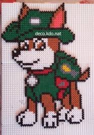 Pin By Diane Mcclain On Perler Bead Crafts Paw Patrol Tracker Perler Bead Art Needlepoint Patterns