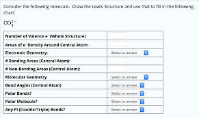 Consider The Following Molecule Draw The Lewis St