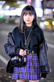 14 Year Old Japanese Student Yurian On The Street Tokyo Fashion Fashion Tokyo Fashion Harajuku Fashion