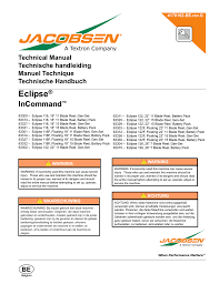 Jacobsen 63304 63303 63311 63300 63315 63314 63312 63301 63302 63313 User Manual Manualzz