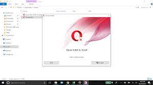 Download opera mini for windows 10. Can T Install On Win10 Opera Forums