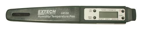 44550 EXTECH INSTRUMENTS, Humidity Meter, 10% to 85 ...