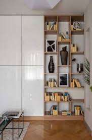 Homemade racks can be customized to suit any room, style a fixed shelf wall unit consists of three sections that can be constructed using common hardware store items. 35 Built In Bookshelves Design Ideas Sebring Design Build