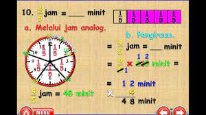 Anda boleh muat turun / download nota padat tersebut di sini : Matematik Upsr Masa Dan Waktu Pecahan Jam Youtube