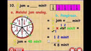 Formula (2) bisa dituliskan sebagai berikut ini untuk memasukan penggandaan yang lebih dari sekali dalam setahun. Matematik Upsr Masa Dan Waktu Pecahan Jam Youtube