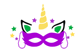 Silhouette designer edition cricut design space cameo make the cut sure cuts a lot (scal) if you have free silhouette basic edition please use. Unicorn Mardi Gras Digital Svg File Graphic By Auntie Inappropriate Designs Creative Fabrica
