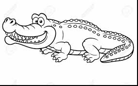 Children find these creatures intriguing because of the danger associated with them. Coloring Page Of Crocodile Free Cartoon Alligator Pictures For Kids Download Free Clip Art Gratia Abimillepattes Com