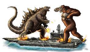 Godzilla Vs King Kong By Darkdouglas On Deviantart In 2021 King Kong Vs Godzilla King Kong All Godzilla Monsters