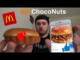 Degustation Nouveau Burger Mcdo Le Mc Choconuts Youtube