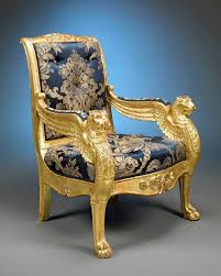 Empire French Giltwood Armchairs For Sale Antique Chairs Art Deco Furniture Design Chair Design