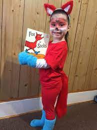 Fox In Sox A Great Costume Idea For Book Week Great Costume Ideas Book Characters Dress Up Storybook Character Costumes