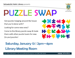 While artwork, piece size, and. City Of Yellowknife On Twitter Do You Have Puzzles Hanging Around The House That You Ve Done Too Many Times Join The Library Puzzle Swap And Trade With Other Puzzle Lovers For New