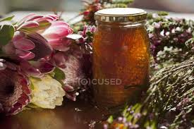 Check spelling or type a new query. Jar Of Honey With Honeycomb Organic Spreading Stock Photo 153715124