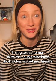 So cool and easy #breakup #acting #normal #comedyvideo #relatable #fyp  #sketch