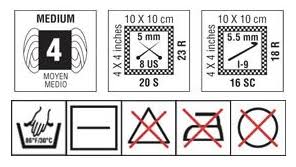 Yarn Care Symbols Chart Best Picture Of Chart Anyimage Org