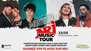 🎁 Gagnez vos invitations pour le NRJ Music Tour à Montélimar le 23 mai !