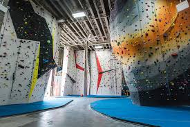 a mive cliffs indoor climbing gym is