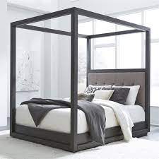 Check spelling or type a new query. Modus Oxford Tufted Full Canopy Bed In Basalt Gray And Dolphin Azu5h4