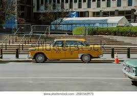Image result for Taxi Cab Federal Yellow 1956 Taxi