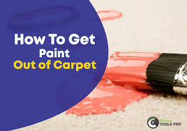 Steaming the carpet will rehydrate the paint and help it. How To Get Paint Out Of Carpet Cleaning Tools Pro