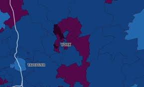 Covid cases in the uk have started to drop, with deaths in the single figures and infections declining in recent. Map Shows Which Areas Of York Have Highest And Lowest Number Of New Covid Cases York Press