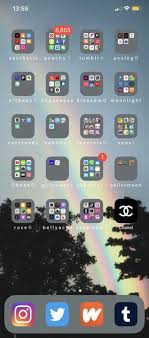 30 Trendy Home Screen Layout Iphone Rainbow Iphone Organization Phone Apps Iphone Iphone App Layout