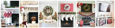 Decorating for christmas is a big business. How To Create A Classic Christmas Mantel Around An Ugly Tv Lovely Etc