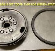 Flywheel ring gear change on classic mini