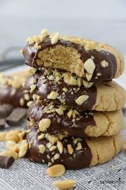 3 Ingredient Almond Flour Peanut Butter Cookies Eat Drink Shrink Recipe Healthy Sweets Vegan Cookies Dessert Recipes