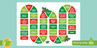 Hazte con el juego de oca antes que tus adversarios. Juego De Mesa Juego De La Oca De Navidad Teacher Made