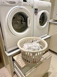 Washer dryer combo, washer dryer room, washer dryer sets cheap, washer dryer uk, washer dryers. Ikea Hackers Chris Hacked A Set Of Pedestals For The Washer Dryer Not Only That The Drawers Hide A Pull Out Shelf For A Basket To Sit On While Loading