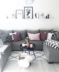 Love These Tones For The Living Room Eggplant Purple Grey Black And White Home Decor Goals Purple Living Room Living Room Grey Apartment Living Room