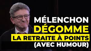 Открыть страницу «humour mélenchon» на facebook. Melenchon Degomme La Retraite A Points Avec Humour Youtube