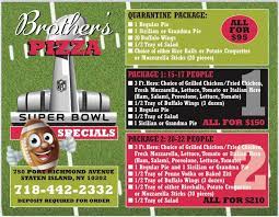 Brothers Pizza Home Staten Island New York Menu Prices Restaurant Reviews Facebook