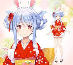 rariemonn on twitter 憂姫はぐれマッマ yuukihagure デザイン ホロライブ4期生 兎田ぺこらちゃん usadapekora の正月新衣装のlive2dモデルを制作させていただきました 女の子感全開でかわいい ホロライブ正月衣装