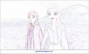 Print or download frozen ii coloring pictures. Vegas Sou Frozen Two Coloring Pages Into The Unknown