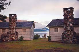 The waterfront roosevelt fireplace cottages are next to the lake crescent lodge, and also listed stay at the lakefront log cabin resort on east beach road, 8 miles down the road from the lake. Lake Crescent Lodge S Roosevelt Cabins Northwest Travel Magazine