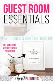 Guest Room Essentials For Overnight Visitors The Best Guest Bedroom Ideas To Make Your Guests Feel At H Guest Room Essentials Decor Essentials Room Essentials