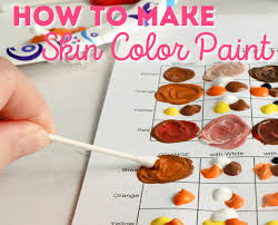 Skin Color Mixing Chart