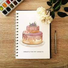 Einen kawaii kuchen malen (: Pin Auf Illustrationen