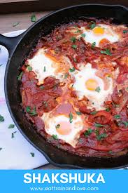 Easy Shakshuka A Healthy Meal Not Just For Breakfast Eat Train And Love Recipe Healthy Recipes Shakshuka Recipes