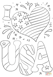 I Love Usa Coloring Page Free Printable Coloring Pages Memorial Day Coloring Pages Flag Coloring Pages Free Printable Coloring Pages