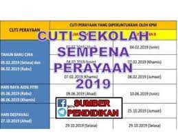 22 mac 2019 sehingga 30 mac 2019 (1 minggu). Cuti Sekolah 2019 Bagi Sarawak Perokok K