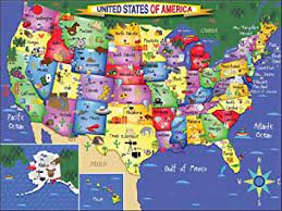 Play jigsaw puzzles with uk images. White Mountain Puzzles Usa Map 300 Piece Jigsaw Puzzle Amazon Co Uk Toys Games