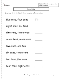 Engage your students with these writing worksheets. 2nd Grade Math Worksheets Hundreds Tens Ones Worksheet Math Worksheets For Grade 9 Cbse With Answers Fun Math Homework Ks2 Math Fraction Practice Worksheets L Math Games Grid Print Best Worksheet For