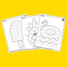 summer dot markers activity
